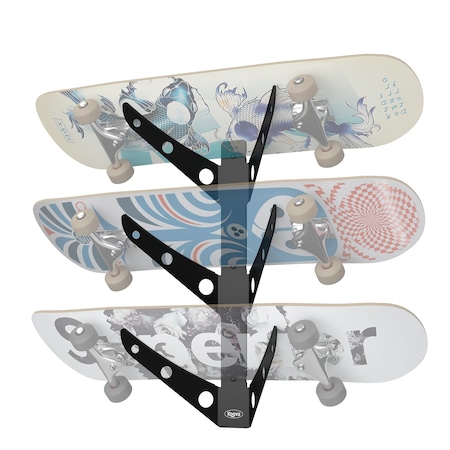 Koova 3 Skateboard Wall Mount Rack Holder KV-SK8-3